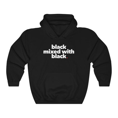 BLACK MIXED WITH BLACK (hoodie)